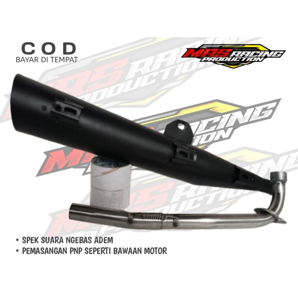 KNALPOT TSUKIGI STANDAR RACING KHARISMA KIRAΝΑ 125 SUPRA X 125D ASTREA GRAND C70 LEGENDA