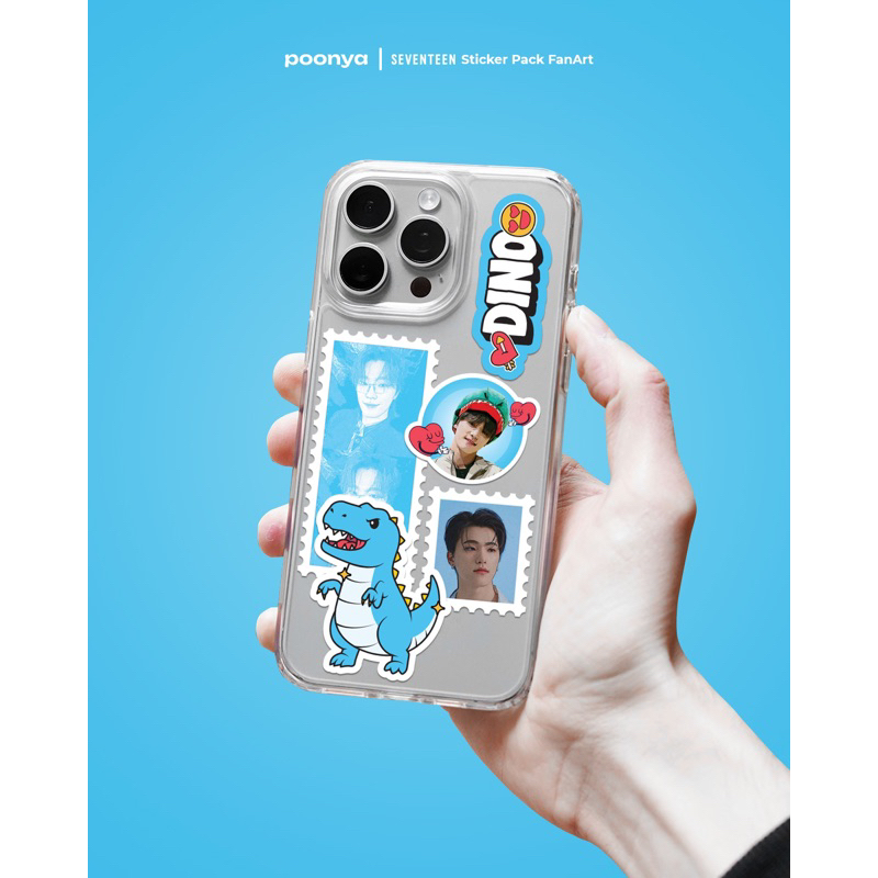 

Phone Sticker Pack Fan Art - DINO (SEVENTEEN)