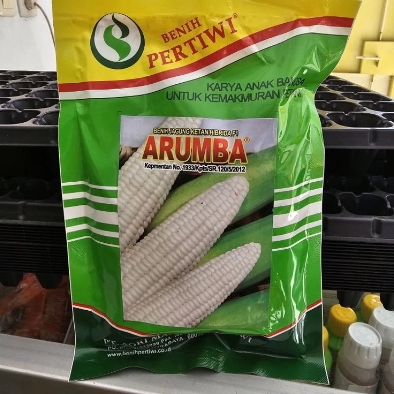 PROMO TERBARU !!!! BIBIT Jagung ketan manis ARUMBA jagung putih pulut manis ORIGINAL