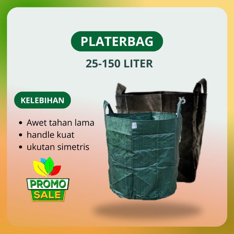 Plater Bag berkualitas tahan lama untuk tabulampot