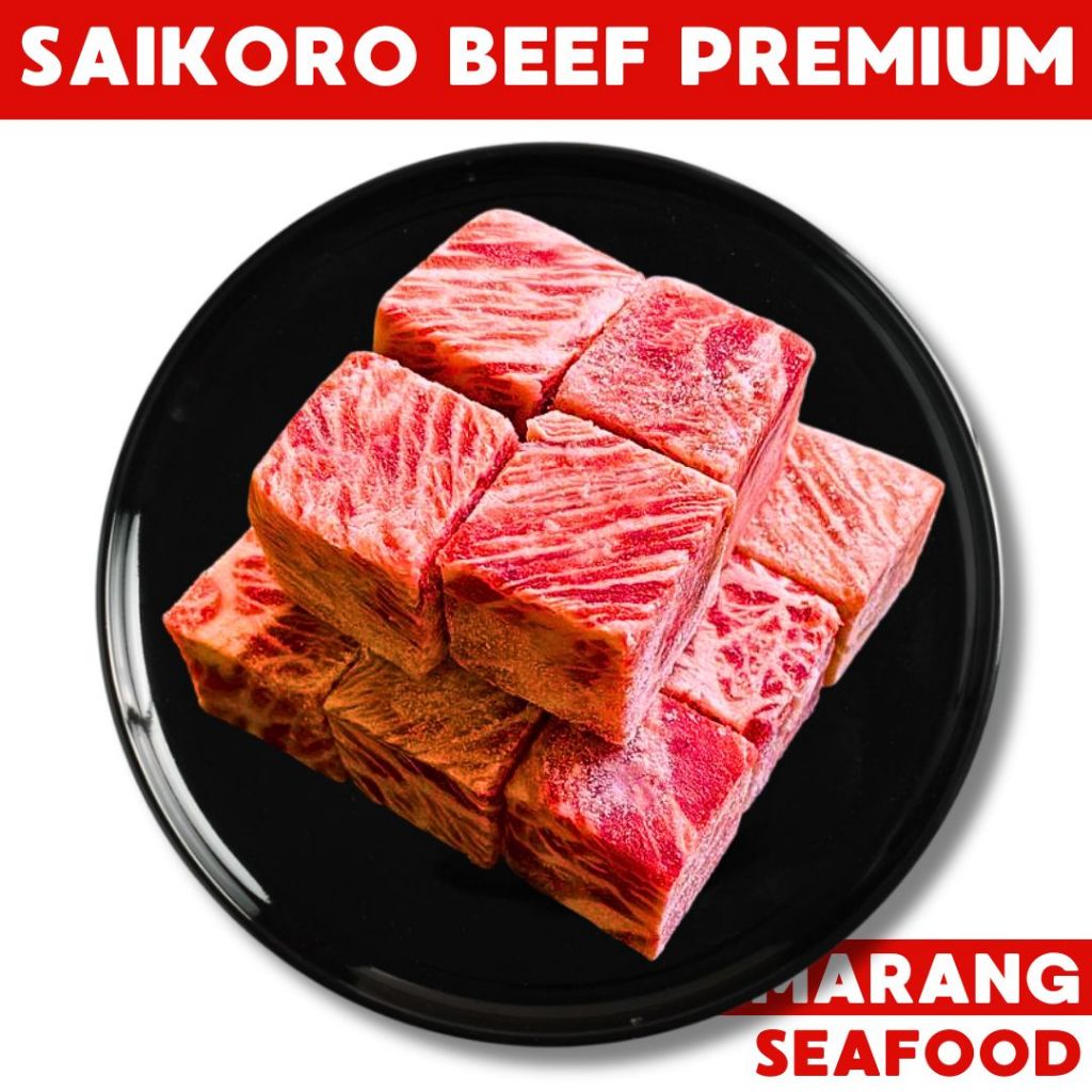 

Saikoro Beef Wagyu Premium 500gr | Beef Semarang | Beef Sapi Segar Semarang | Beef Slice Fresh Semarang
