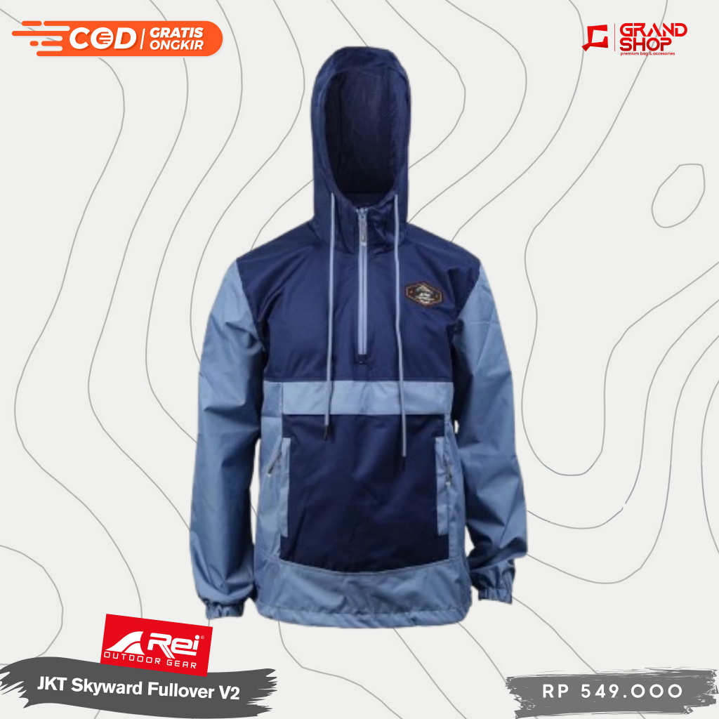Jaket Pria Skyward Fullover V2 Arei Outdoorgear