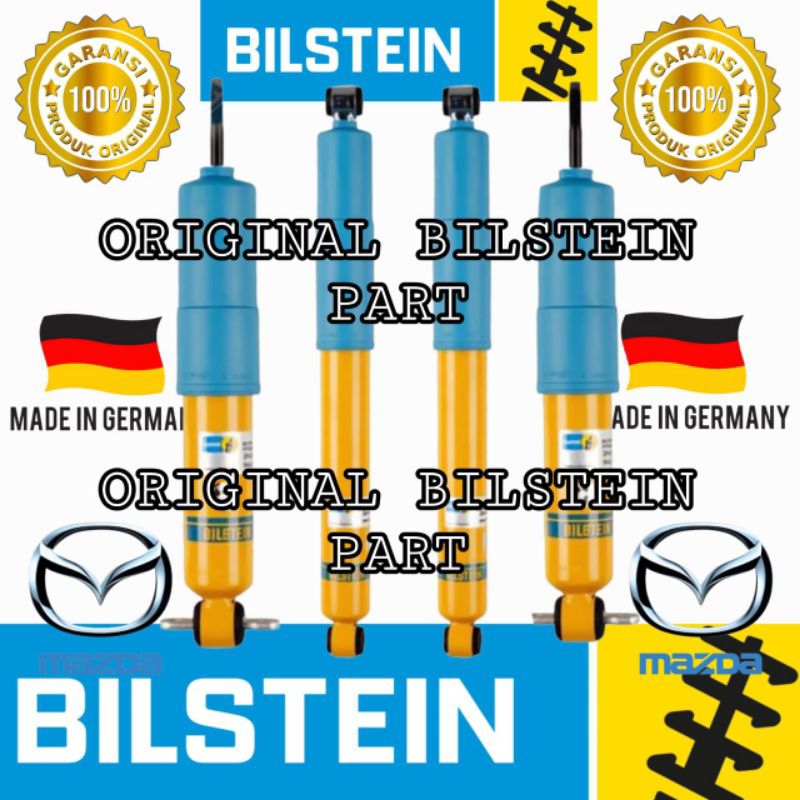 SHOCKBREAKER DEPAN BELAKANG MAZDA E2000 MEREK BILSTEIN B6 ORIGINAL GERMANY