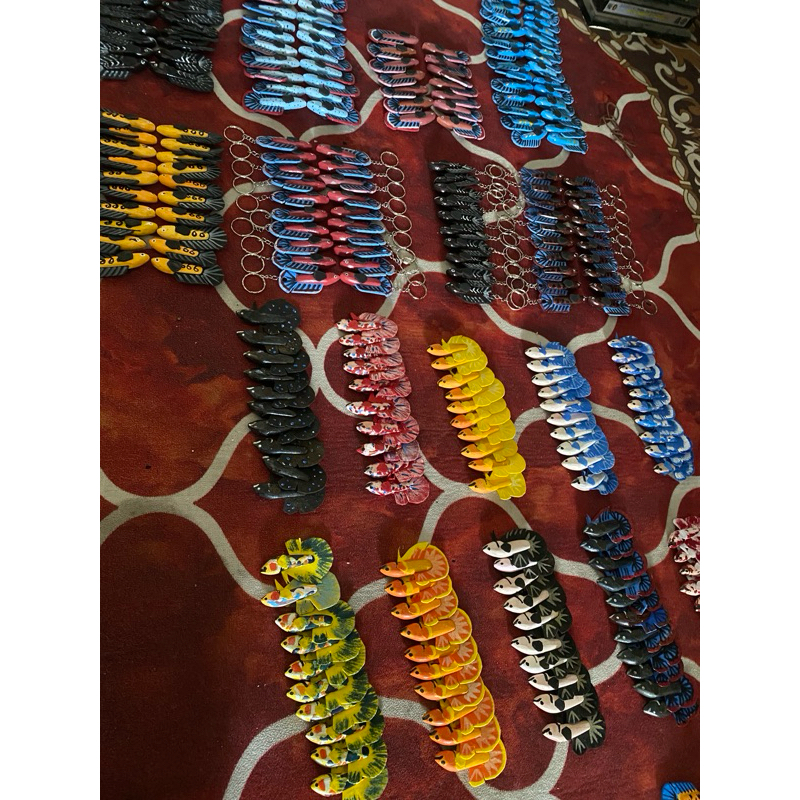 Patung dan hiasan Ikan cupang