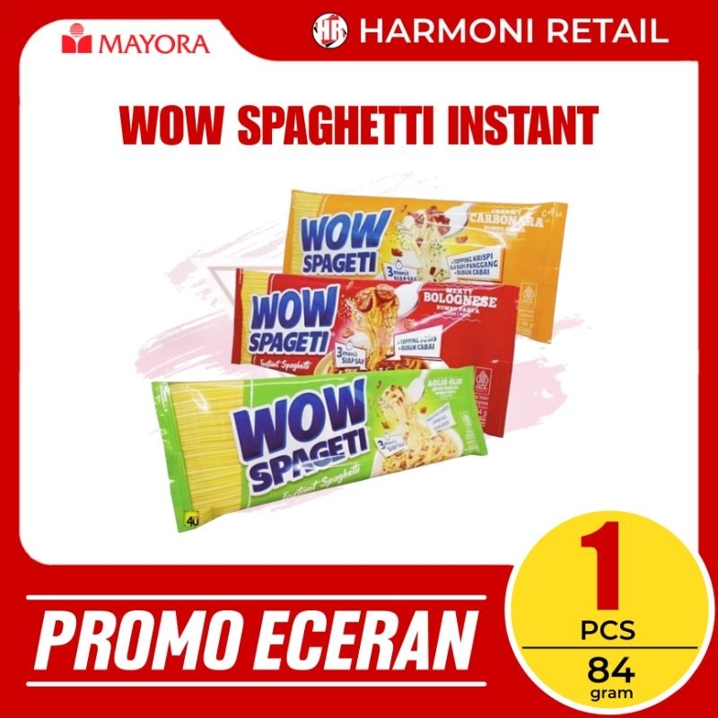 

Wow Spaghetti All Varian Rasa 1 pcs 84gr