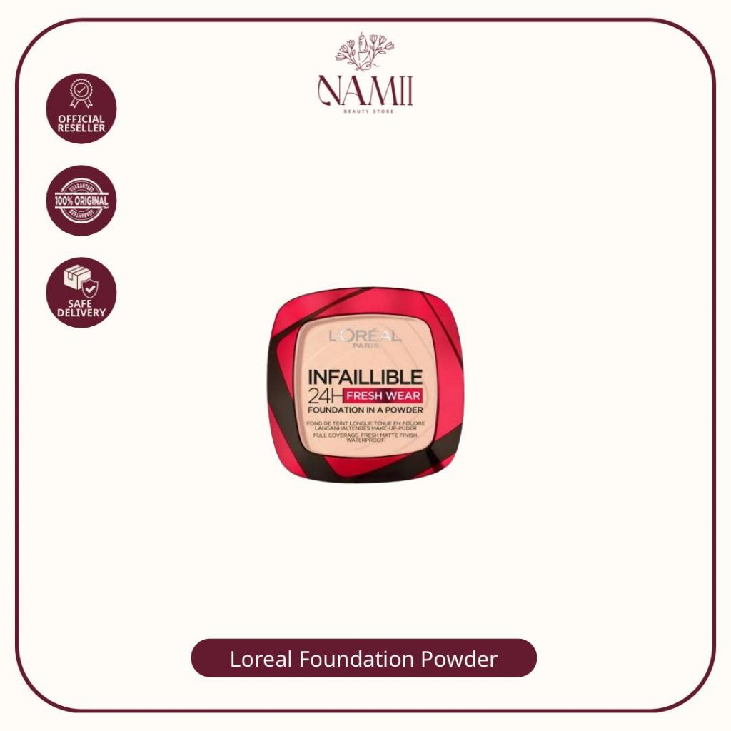 LOREAL Paris Infallible 24h Fresh Wear Powder Foundation High Coverage