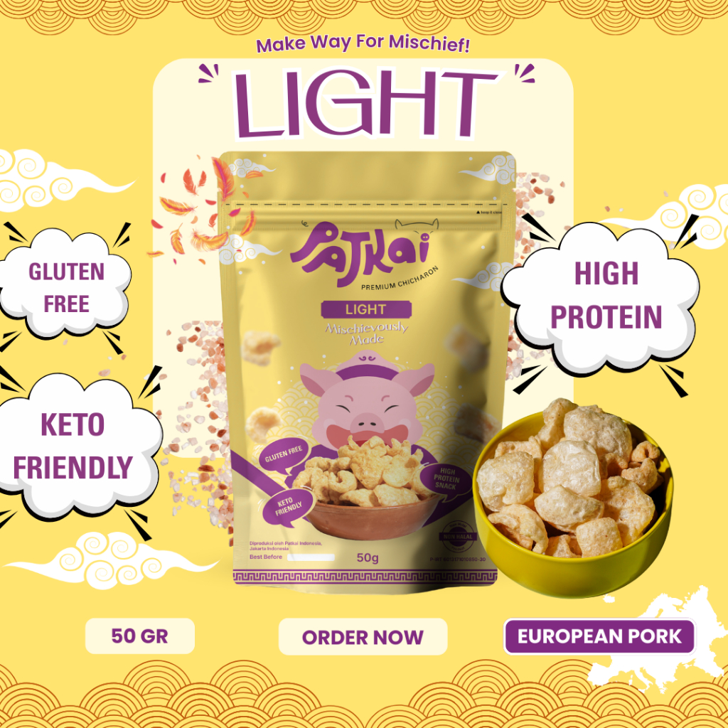 

QH Patkai Snack Kerupuk Babi Regular Pack