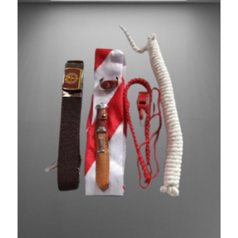 Set Atribut lengkap pramuka putri SMP penggalang