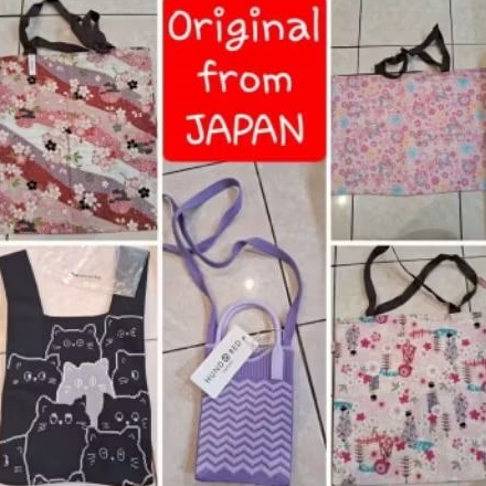Tote bag dan sling bag original from Japan