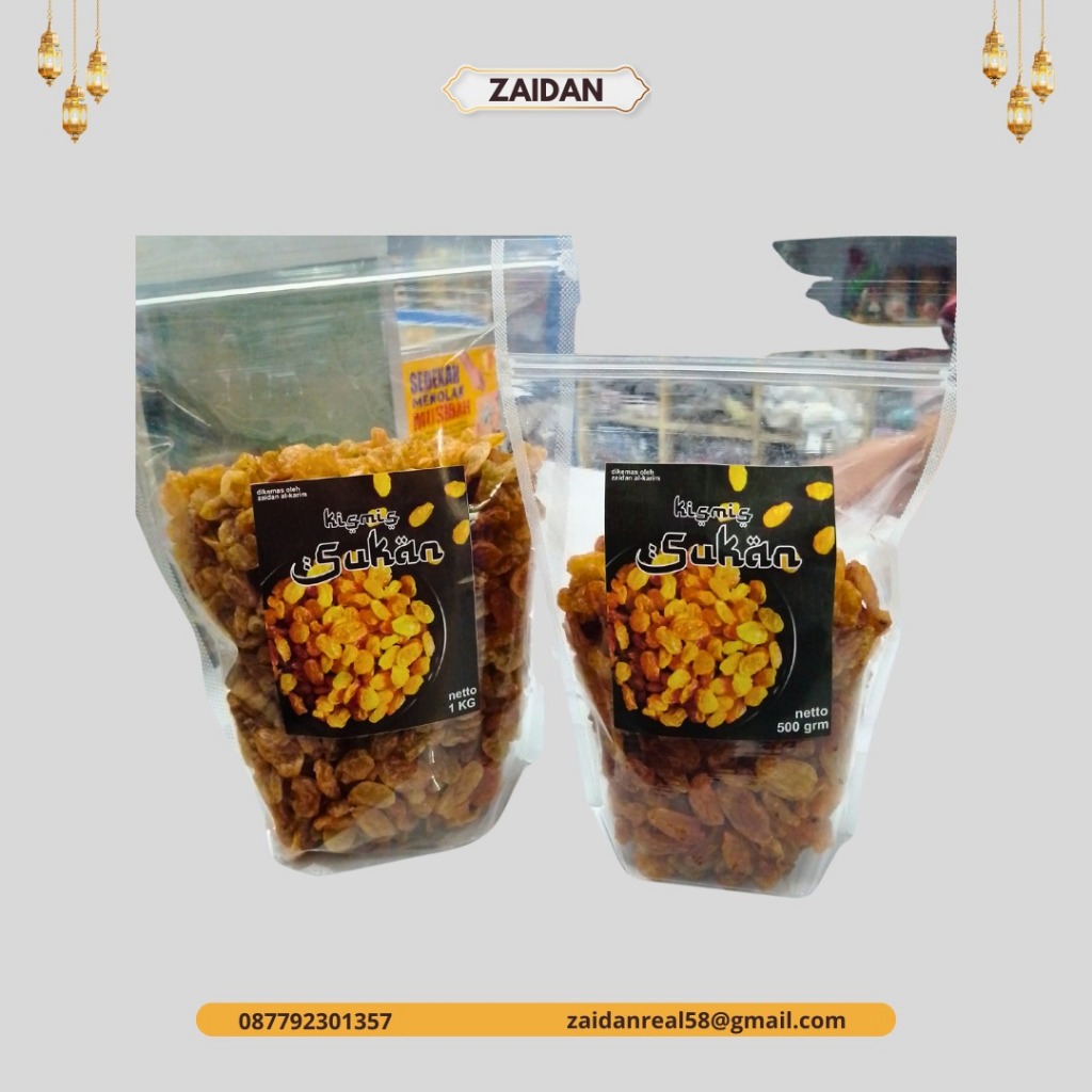 

KISMIS SUKAN GOLDEN RAISIN KEMASAN 500GR DAN 1KG