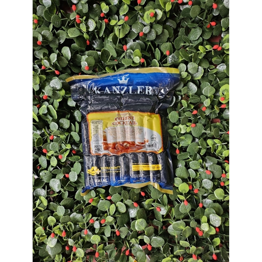 

SOSIS KANZLER CHEESE COCKTAIL SAUSAGE 500 GRAM TERMURAH
