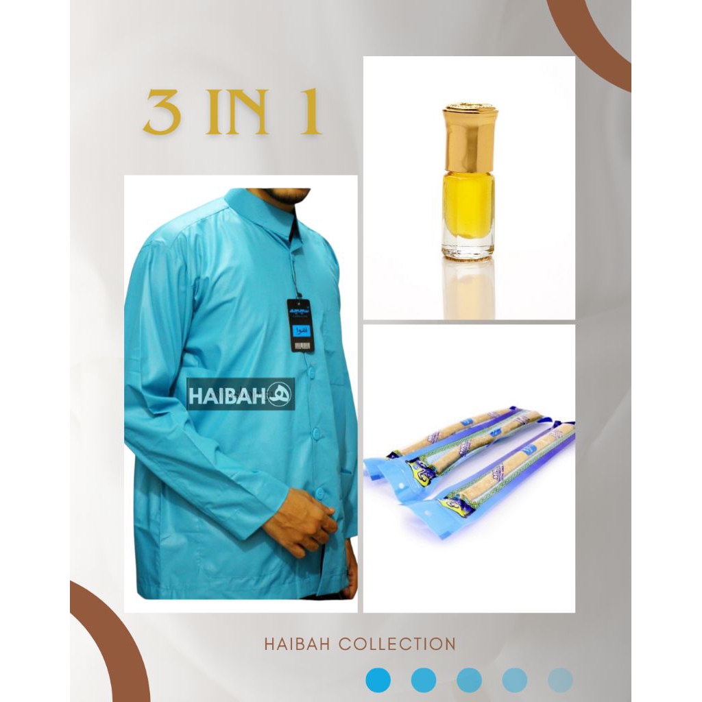 Baju Koko ammu warna biru tosca baju Koko ammu baju Koko pria baju Koko lengan panjang baju Koko hai