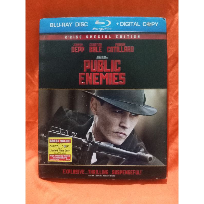 Bluray Original Public Enemy (Segel) Bluray Disc BD Blu-Ray Movie