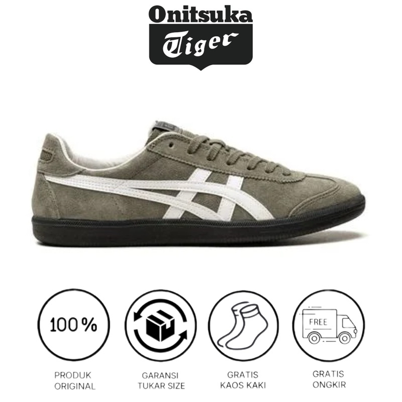 Onitsuka Tiger Mexico 66 Tokuten Suede Green White