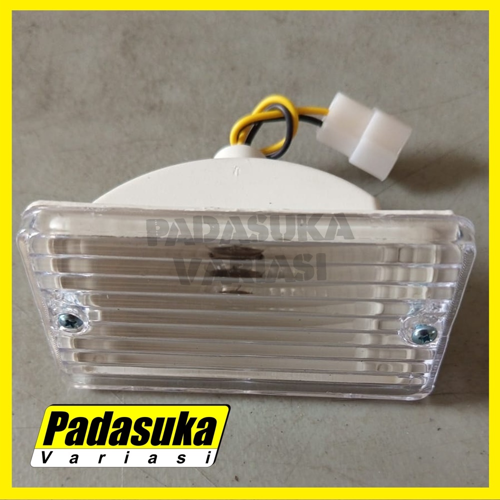 (1 biji)  Lampu Bemper Bumper L300 Original Model KRISTAL Lampu Bemper Depan L300 Lampu Fog Lamp l30