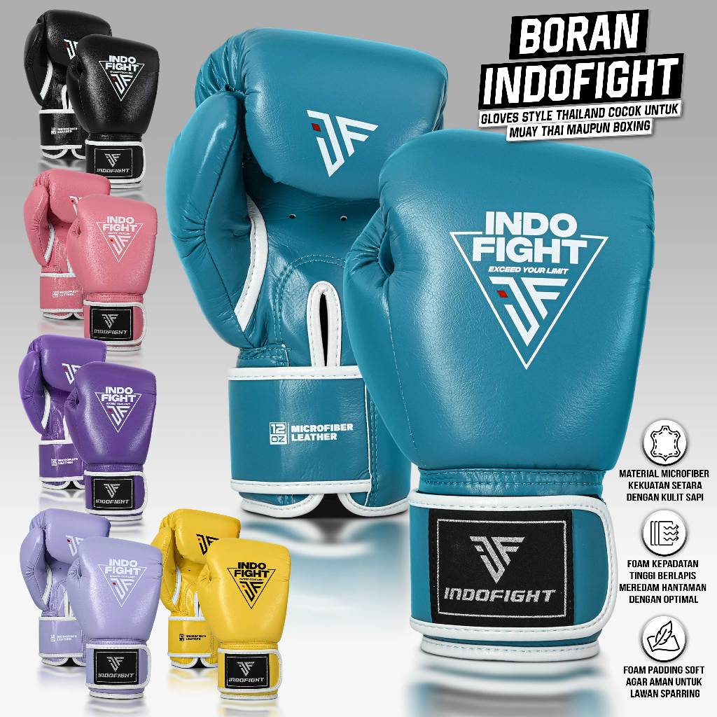 Boxing Gloves Indofight, Sarung Tinju Indofight, Sarung Muaythai Indofight, Muay Thai Gloves, Boxing