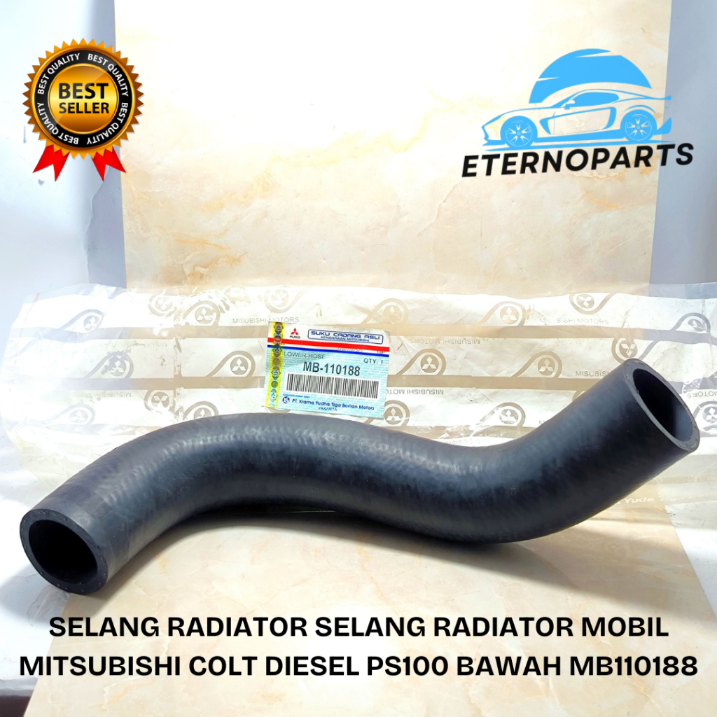 SELANG RADIATOR SELANG RADIATOR MOBIL MITSUBISHI COLT DIESEL PS100 BAWAH MB110188