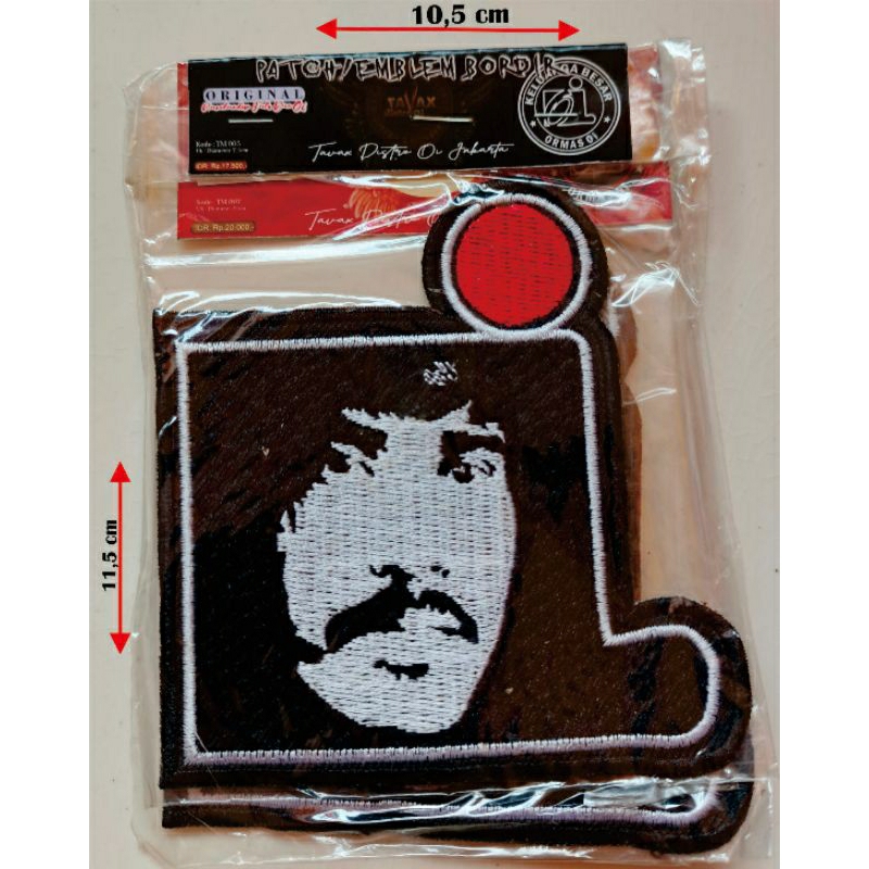 PATCH emblem bordir BONGKAR AKSESORIS IWAN FALS dan Oi "LogOi2"