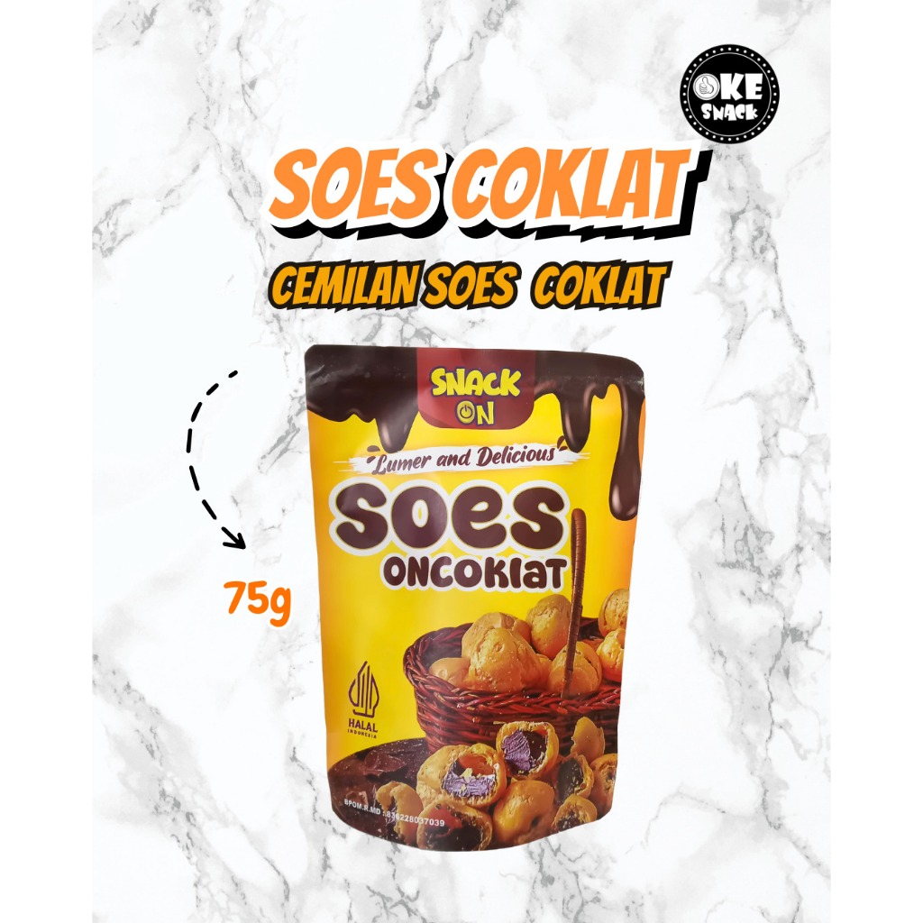 

Snack On Soes On Coklat Lumer Soes Kering 75gr