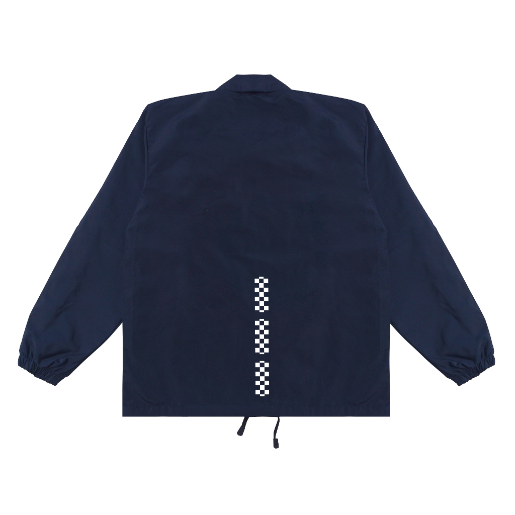 Troy Company Coach Jacket Troy Club Navy - Jaket Windbreaker Biru Navy WN 3133