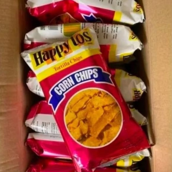 

Happy tos jajan kripik jagung corn chips tortila