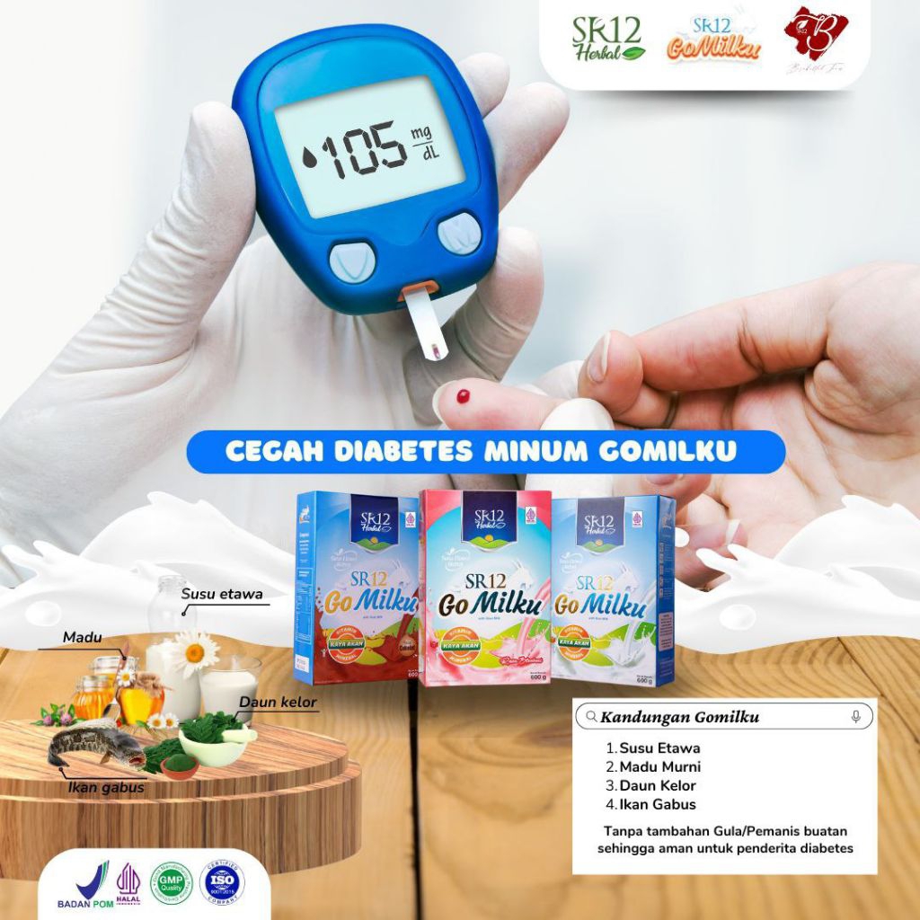 

Gomilku sr12 susu kambing premium meningkatkan kesehatan tulang mengurangi kolesterol darah menyehatkan tulang menyehatkan lambung mengobati penyakit saluran pernapasan mengencangkan kulit