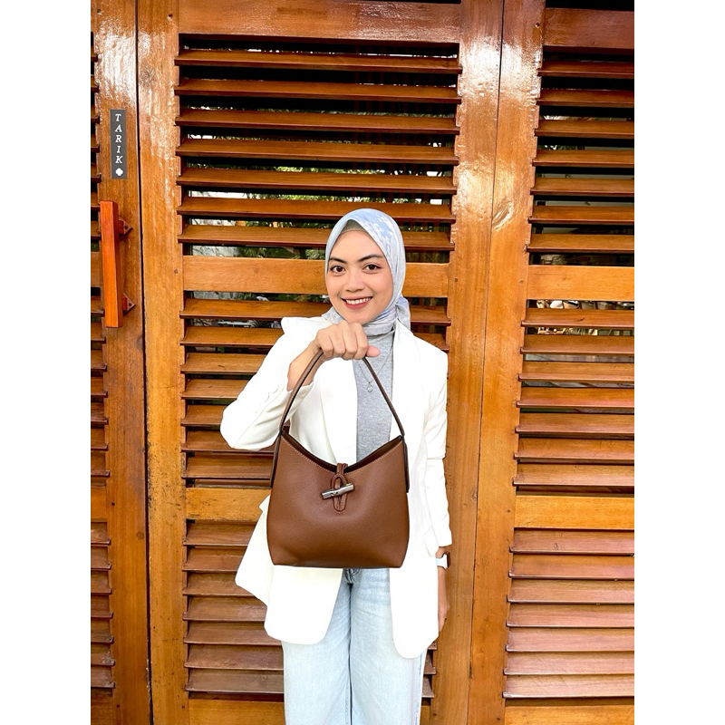 tas wanita kulit coklat