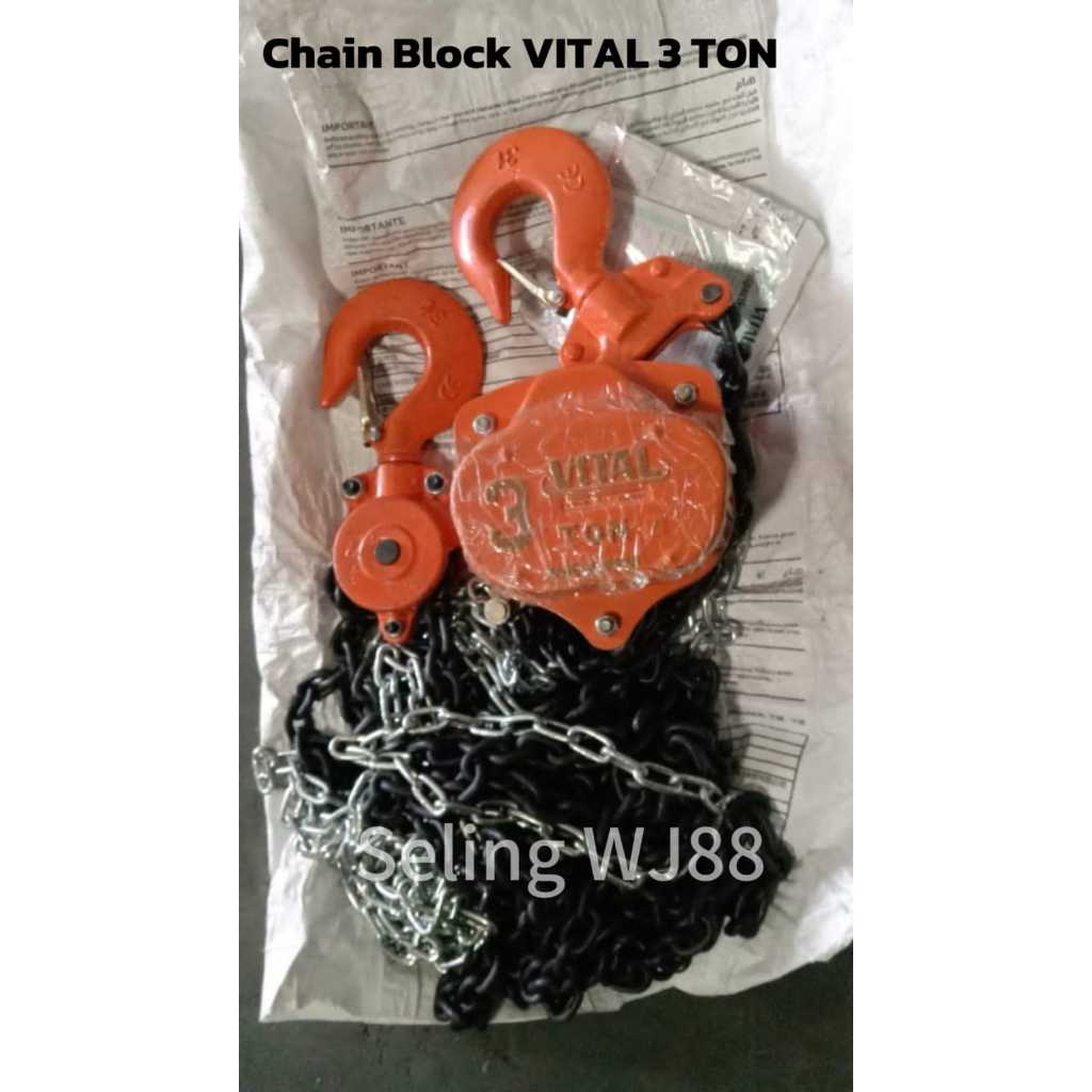 Chain Block Vital / Takel 5 Ton x 5 Meter