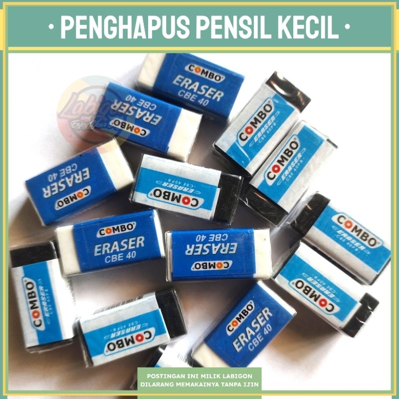 

Penghapus Pensil Karet Kecil Kotak Hitam Putih