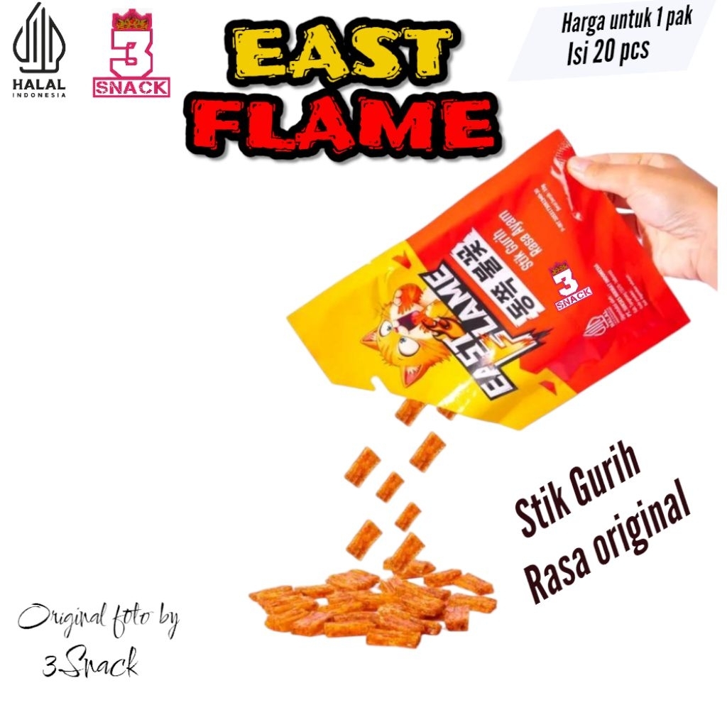 

RB [ Baru ] Stik Gurih EAST FLAME Isi 20 Pcs