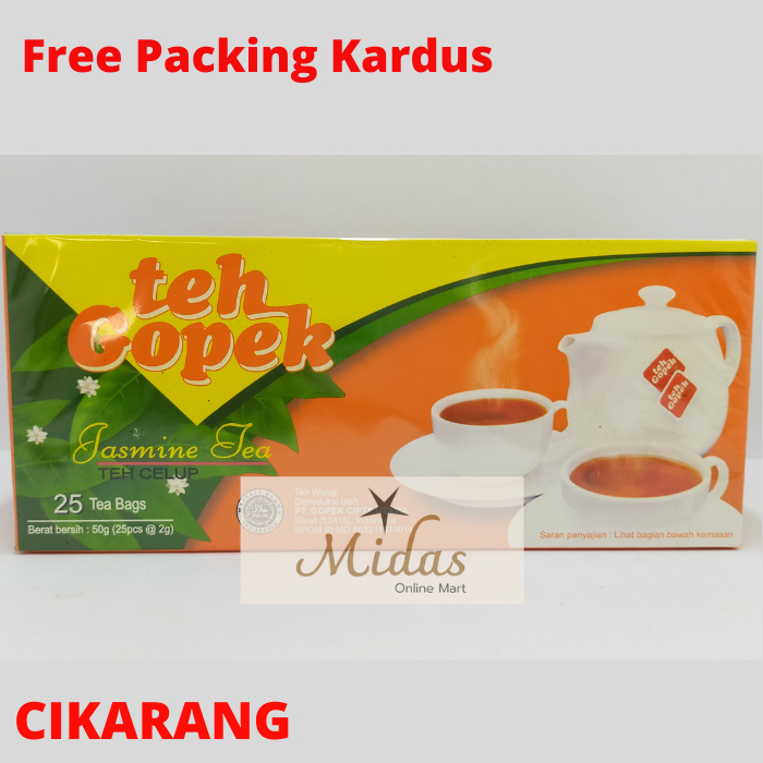 

Teh Gopek Celup isi 25 Celup