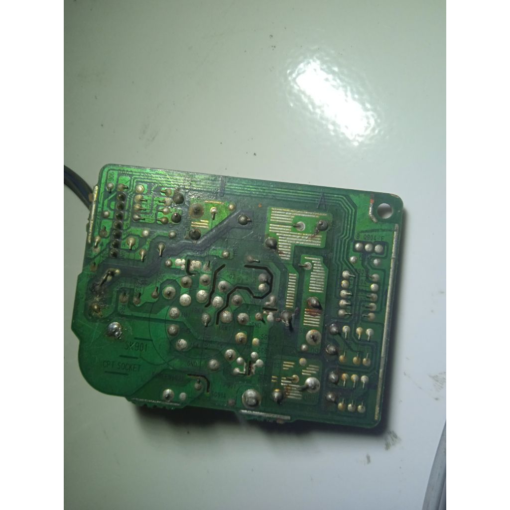pcb RGB tv tabung LG slim 21"