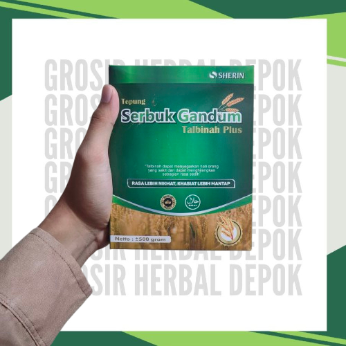 

TEPUNG TALBINAH PLUS 500gr - Serbuk Gandum Sehat, Sumber Energi & Serat