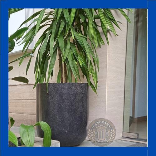 Pot Teraso Besar Handmade Terazzo bahan batu teraso