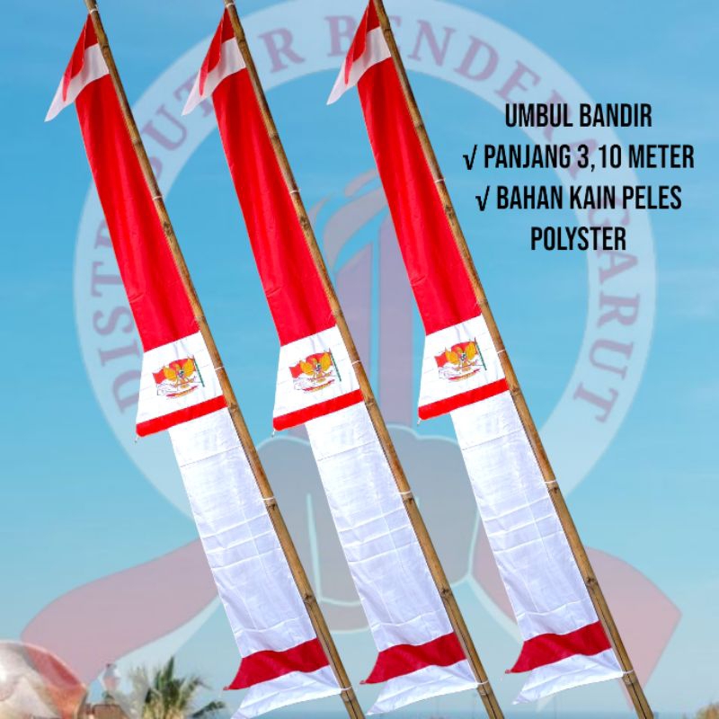 umbul umbul indosiar/umbul umbul 3 meter