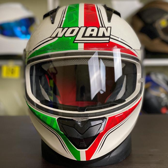 2nd Helm Full Face Nolan N64 Italy SNI size L Helm Nolan N64 Second