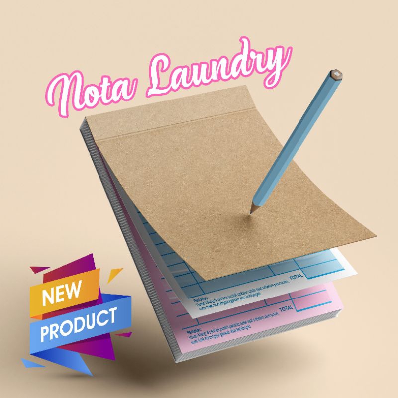 

BUKU NOTA LAUNDRY NCR 2 PLY KECIL NOTA LAUNDRY NCR 2 PLY