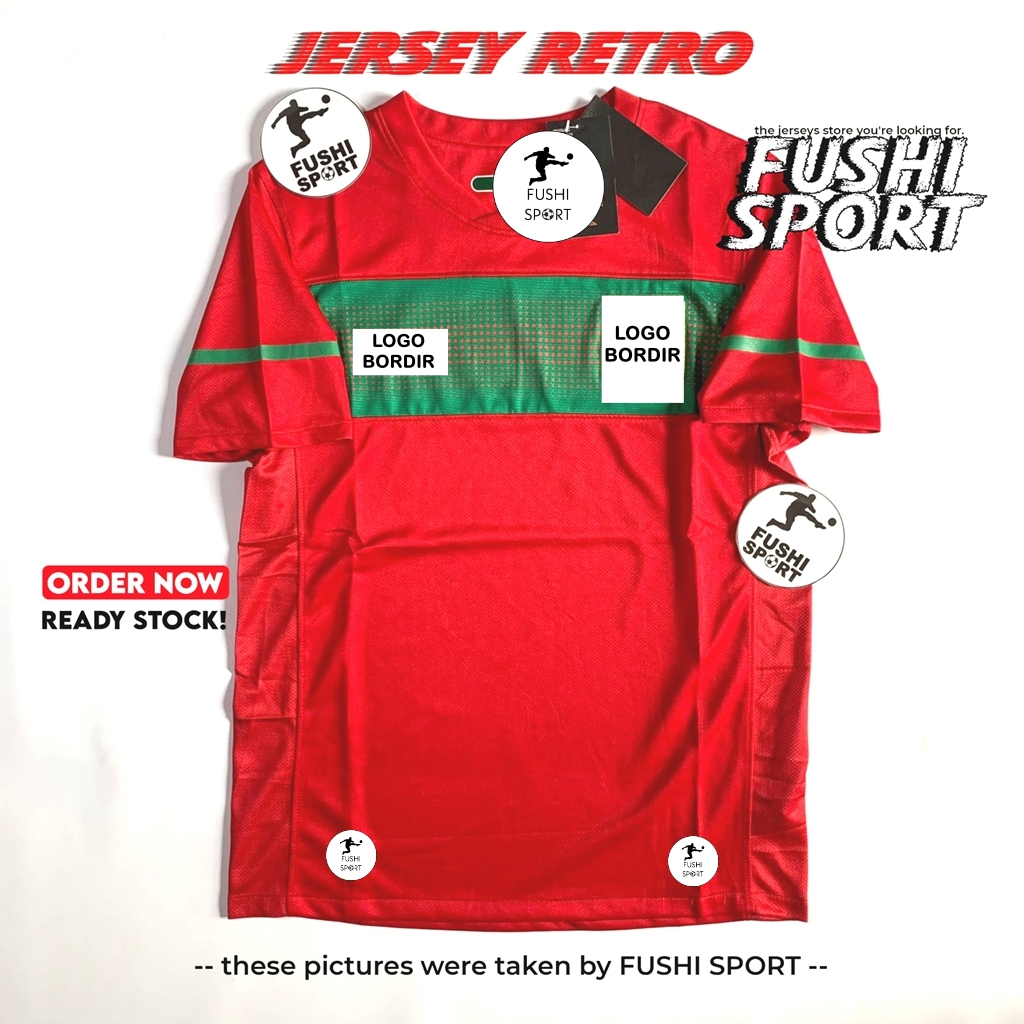 RETRO | Jersey Baju Bola Portugal Home 2010