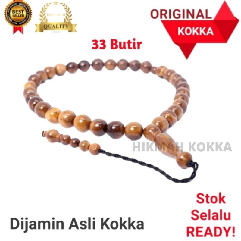 Tasbih koka kokka kaoka kaokah kaukah 33 butir