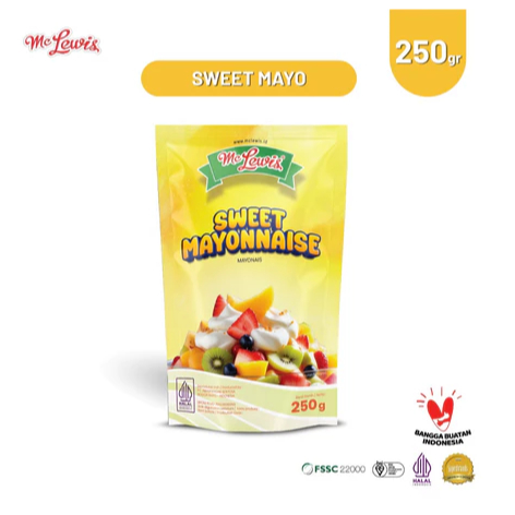 

MC LEWIS SWEET MAYONAISE 250 GR
