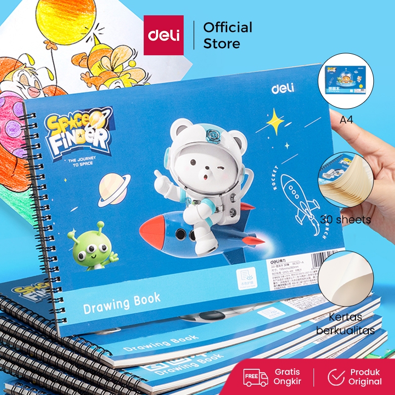 

Deli Buku Gambar / Drawing Book 195x280mm BE507