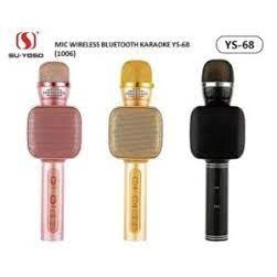NEW DEALS Mic Bluetooth SU YSD YS 68 / Mic Smule YS68/Mic Ktv/Mic Karaoke/mic