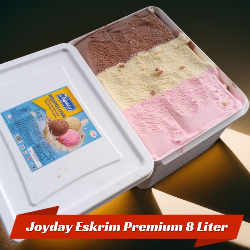 

Joyday Ice Cream Premium 8LTR Khusus Pengiriman Instan