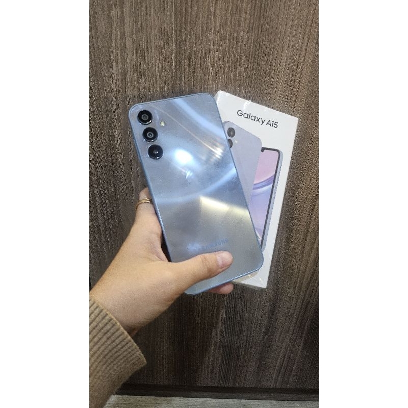 Samsung A15 4g, 8/128, Fullset, sein, seken, blue