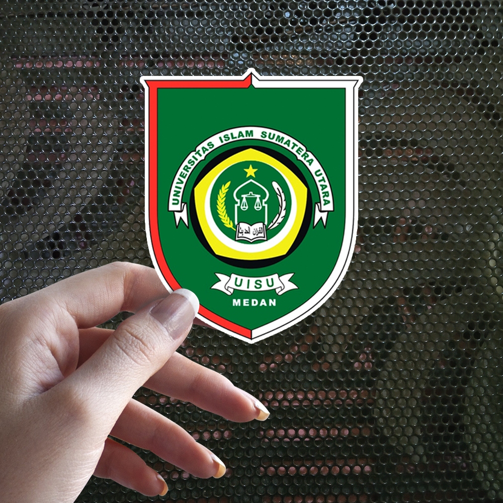 Sticker Decal Vinyl Tahan Air UISU Universitas Islam Sumatera Utara