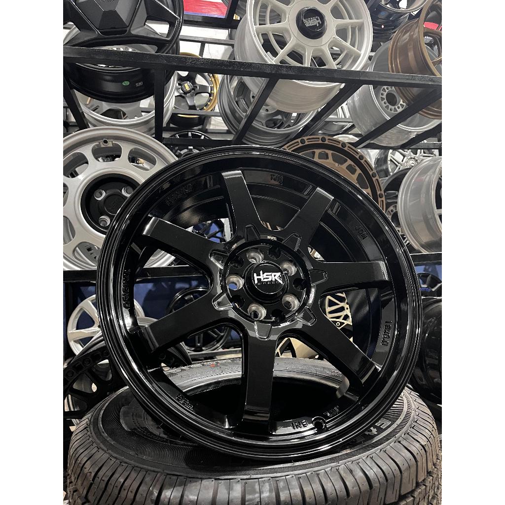 Velg Mobil Jdm TE37 Flat Ring 18 Pcd5x100-114,3 Mate Black HSR Tjh Avanza/Xenia,Innova,Crv