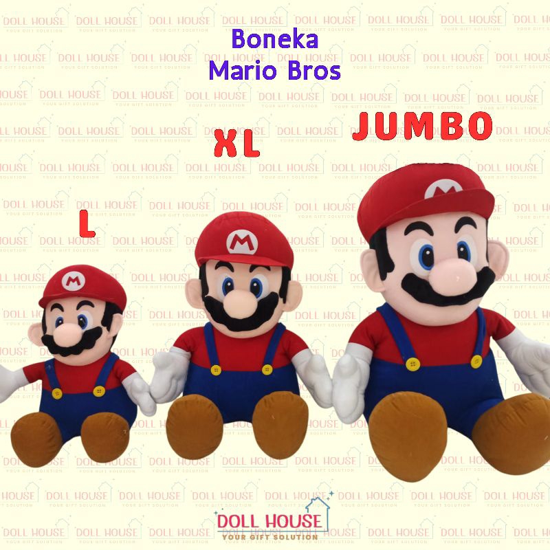 Boneka Viral Mario Bros Cute / Boneka Super Mario Bros / Boneka Mario Bros / Boneka Mario Bros / Sup