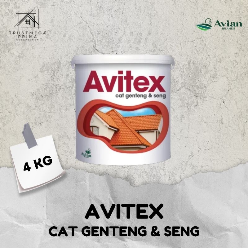 CAT GENTENG DAN SENG AVITEX CAT GENTENG DAN SENG 4KG