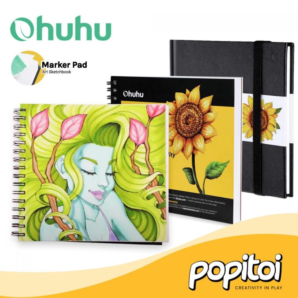 

KODE Y53E OHUHU Marker Pads Art Sketchbook Buku Gambar Notebook Sketsa