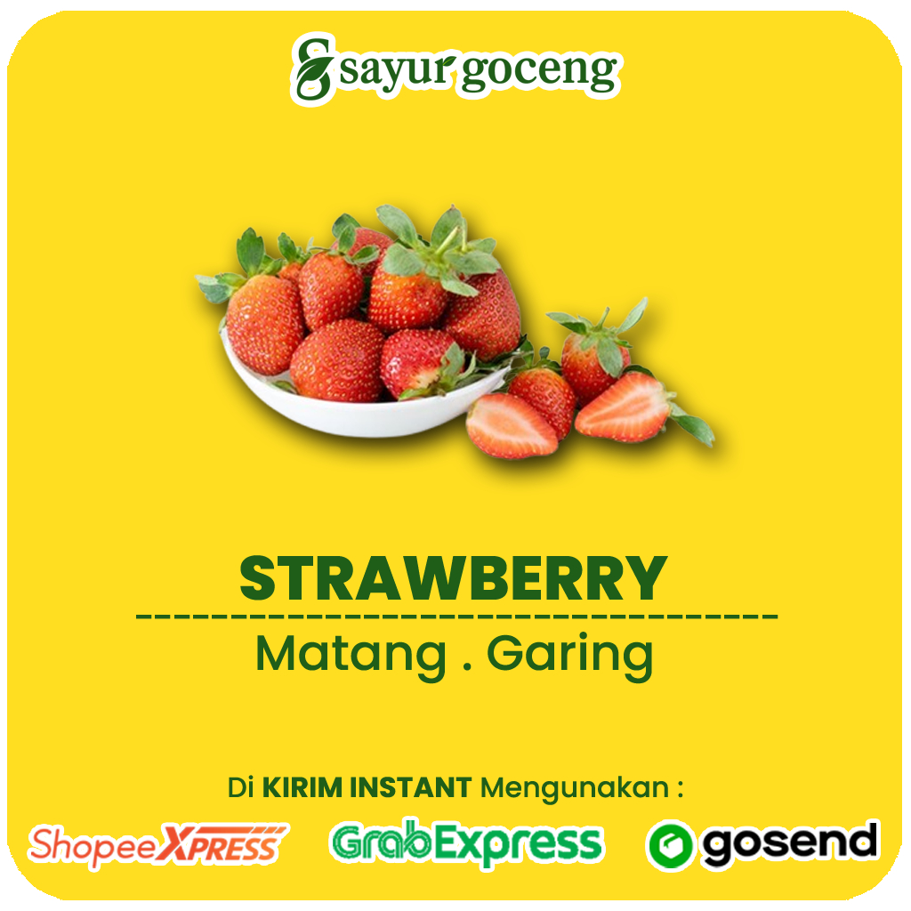 

Strawberry Segar, Manis dan Segar untuk Keluarga Sehat – Sayur Goceng Palembang